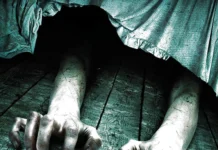 No solo los perros lamen mostruo bajo la cama